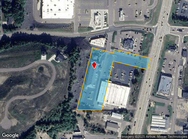  1110 Century Way, Houghton, MI Parcel Map