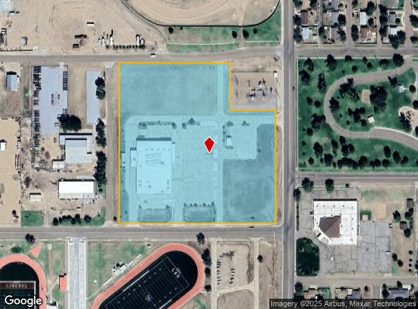 712 N Western Ave, Liberal, KS Parcel Map