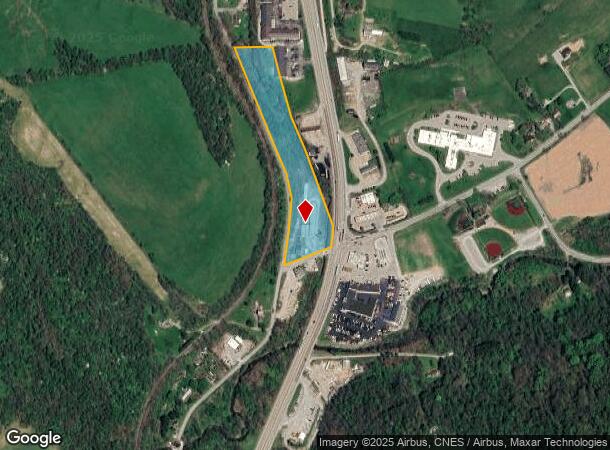  2601 Moyer Rd, Connellsville, PA Parcel Map