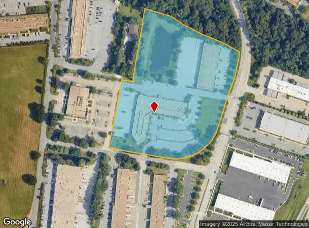 890 Airport Park Rd, Baltimore, MD Parcel Map