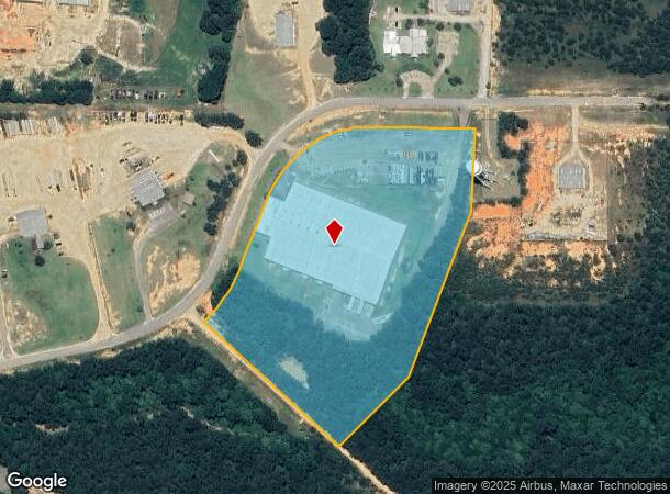  177 Central Industrial Row, Purvis, MS Parcel Map