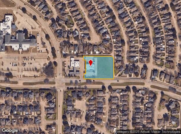  1181 Valley Ridge Blvd, Lewisville, TX Parcel Map