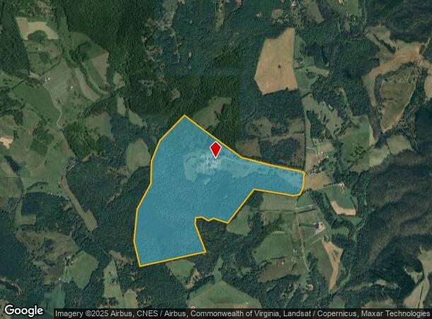 1073 Father Judge Rd, Monroe, VA Parcel Map