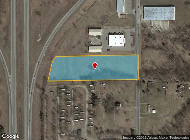  13819 White Creek Ave Ne, Cedar Springs, MI Parcel Map