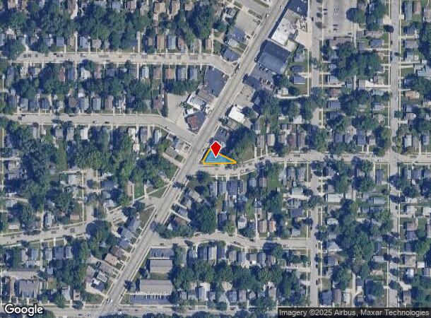 2100 Plainfield Ave Ne, Grand Rapids, MI Parcel Map