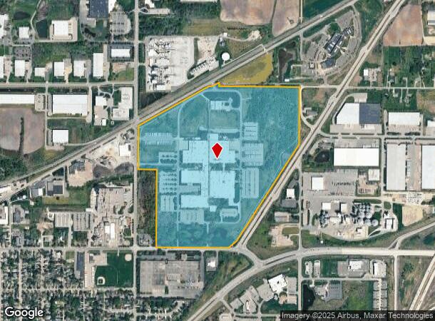  855 E Main Ave, Zeeland, MI Parcel Map