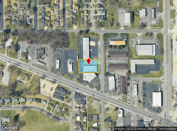  1319 N Iowa St, South Bend, IN Parcel Map