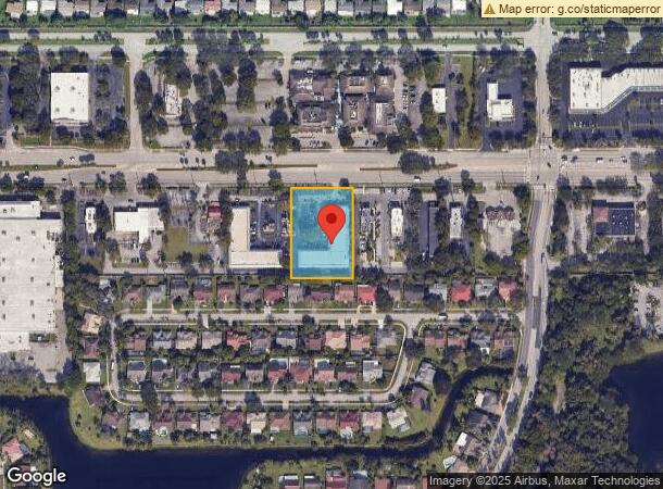  7100 W Commercial Blvd, Lauderhill, FL Parcel Map