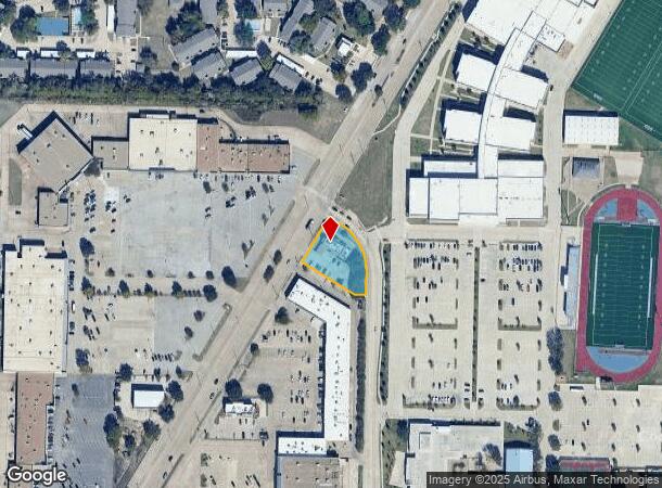  208 N Greenville Ave, Allen, TX Parcel Map