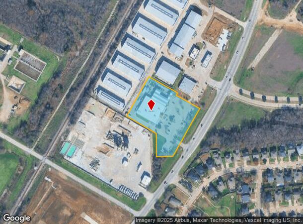 1701 N Us 377, Roanoke, TX Parcel Map