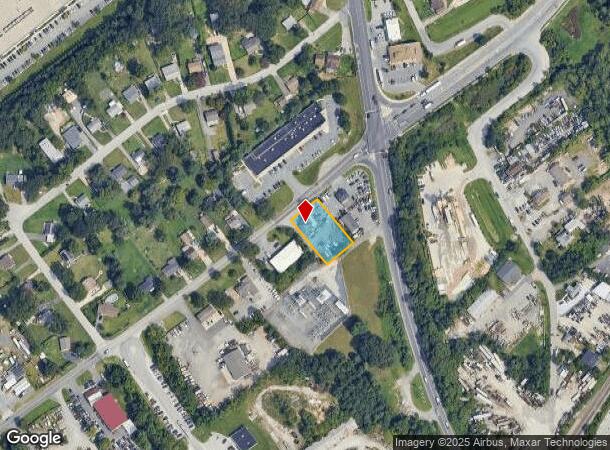 7919 Dorsey Run Rd, Jessup, MD Parcel Map