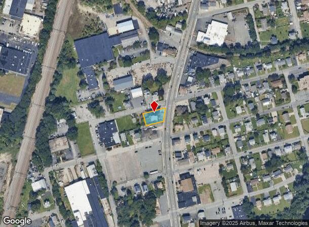1583 Elmwood Ave, Cranston, RI Parcel Map