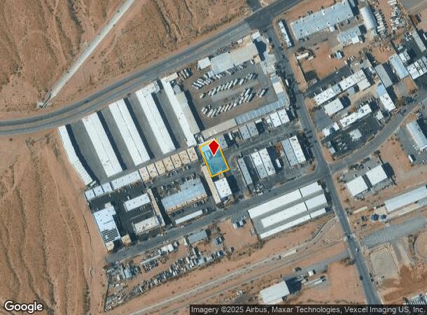 1630 Carse Dr, Boulder City, NV Parcel Map