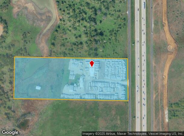 7201 N Interstate 35, Denton, TX Parcel Map