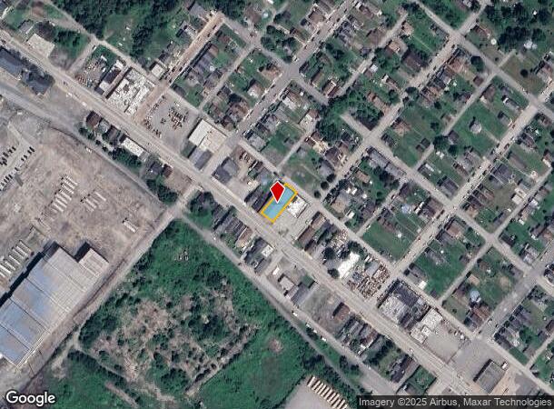  2517 Walnut St, Mckeesport, PA Parcel Map