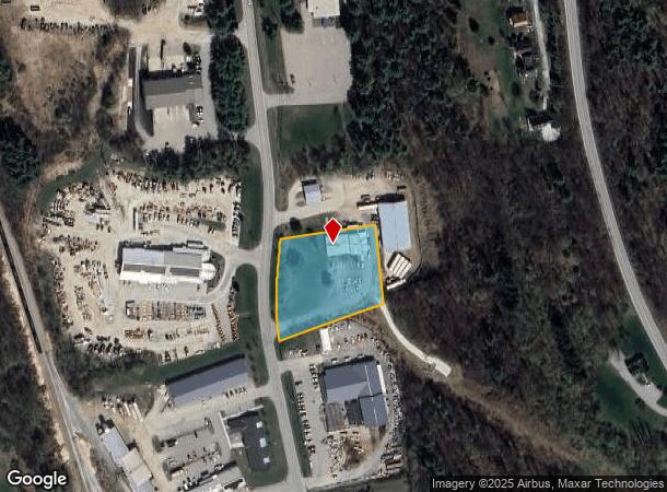  464 Exchange St, Middlebury, VT Parcel Map