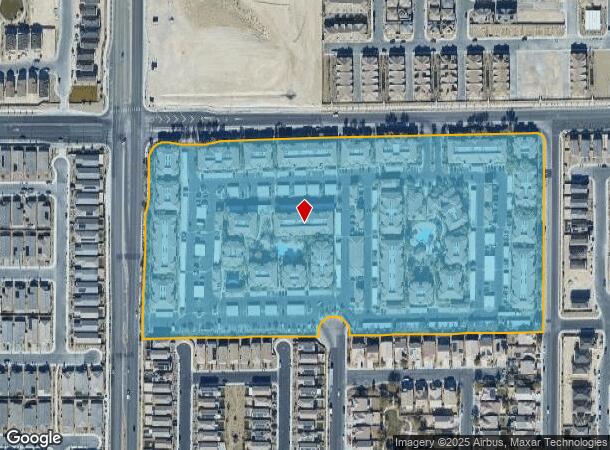  2655 E Deer Springs Way, North Las Vegas, NV Parcel Map