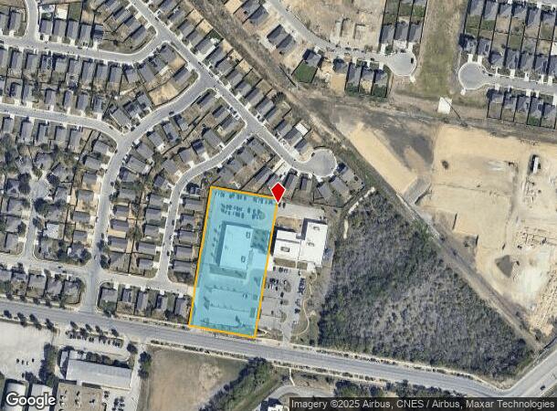  5439 Ray Ellison Blvd, San Antonio, TX Parcel Map