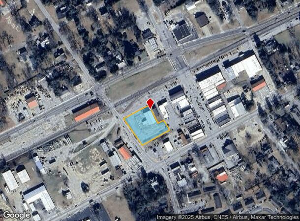 412 E Railroad Ave, Leesville, SC Parcel Map