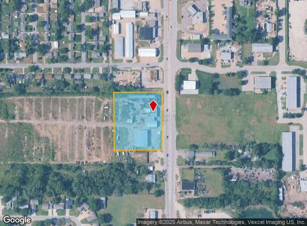 7335 S Broadway Ave, Haysville, KS Parcel Map