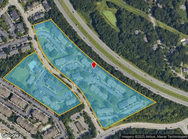 Hidden Vlg, Odenton, MD Parcel Map