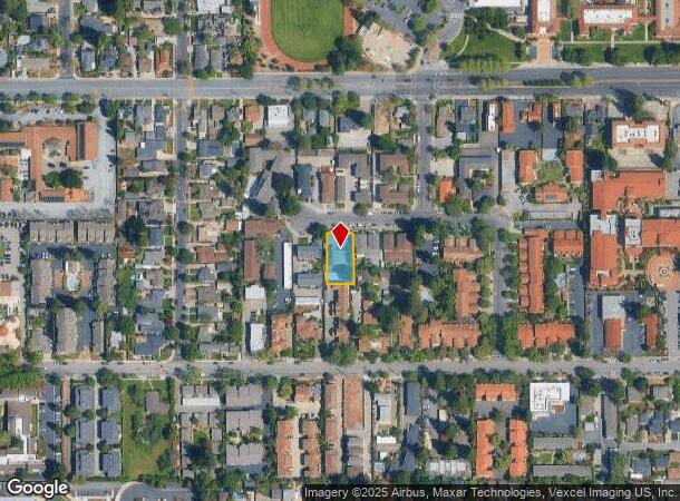 200 Rose Ct, Campbell, CA Parcel Map