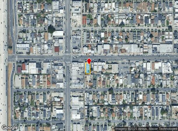  244 W Florence Ave, Los Angeles, CA Parcel Map