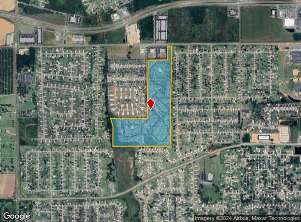  6080 Lakeview Rd, Warner Robins, GA Parcel Map