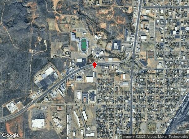 500 College Ave, Borger, TX Parcel Map