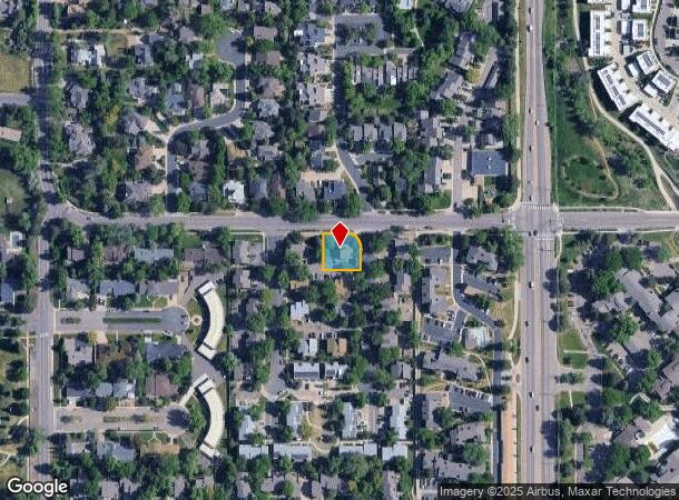  3595 Arthur Ct, Boulder, CO Parcel Map