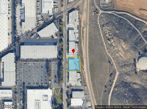  1850 Rustin Ave, Riverside, CA Parcel Map