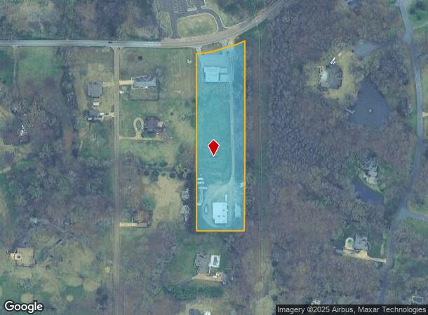  1481 Byhalia Rd, Hernando, MS Parcel Map