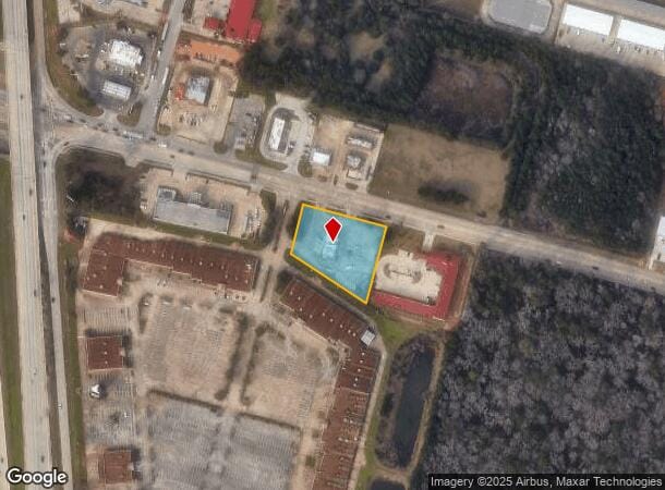  1109 League Line Rd, Conroe, TX Parcel Map
