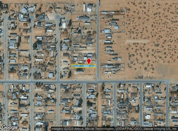 635 Endwall St, El Paso, TX Parcel Map