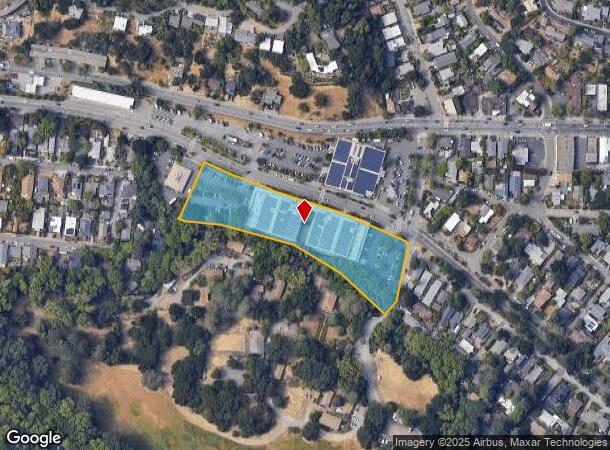  701-735 Center Blvd, Fairfax, CA Parcel Map