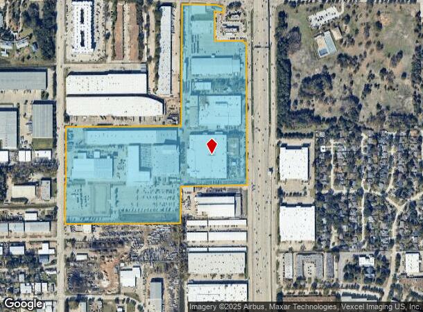  2121 W Sam Houston Pkwy N, Houston, TX Parcel Map