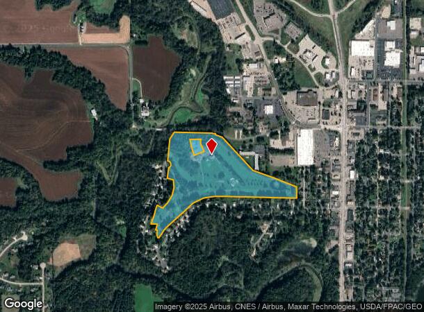 802 Heller Rd, Menomonie, WI Parcel Map