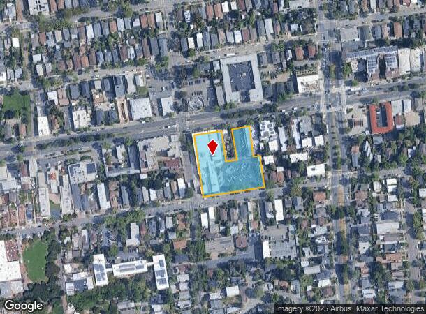  1417 Addison St, Berkeley, CA Parcel Map