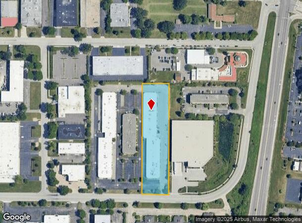  580 Tollgate Rd, Elgin, IL Parcel Map
