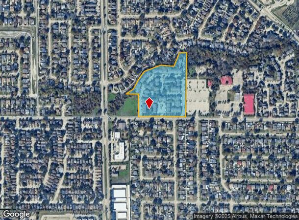  2379 Apollo Rd, Garland, TX Parcel Map