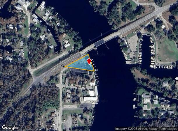  55716 Front St, Astor, FL Parcel Map