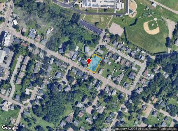 87 Bellevue St, Winooski, VT Parcel Map