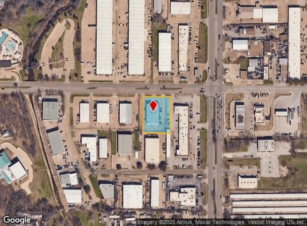 3600 Conflans Rd, Irving, TX Parcel Map