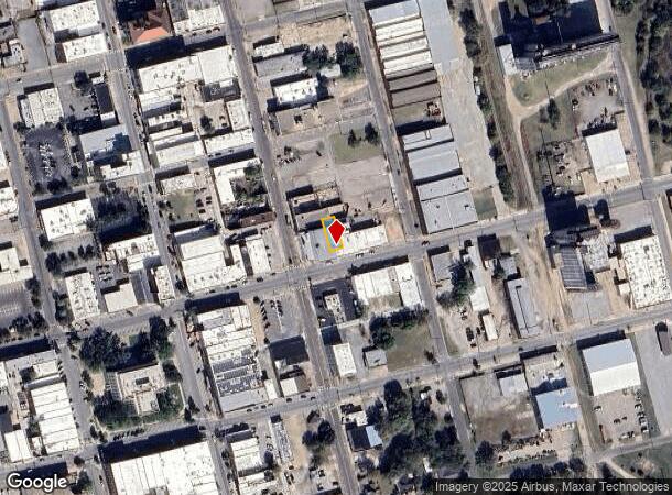 207 E Houston St, Sherman, TX Parcel Map