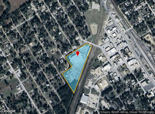 407 W 6Th St, Hearne, TX Parcel Map