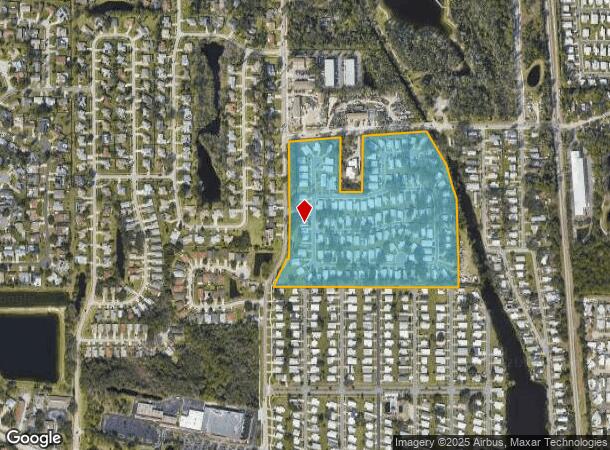1 Royal Palm Cir, Port Orange, FL Parcel Map