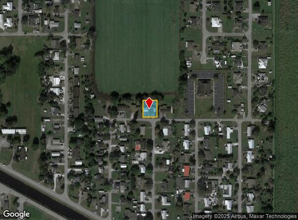  425 E Avenue A, Belle Glade, FL Parcel Map