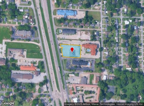 2208 Ne Evangeline Trwy, Lafayette, LA Parcel Map