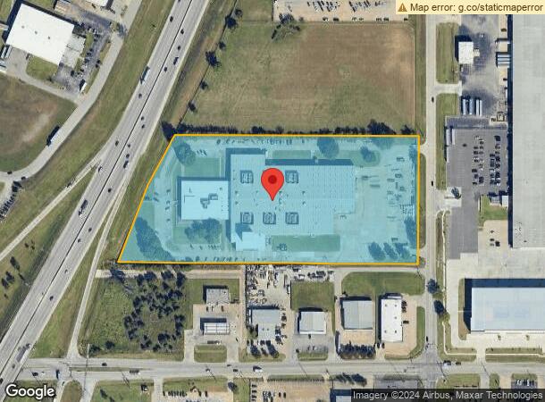  1600 N Garnett Rd, Tulsa, OK Parcel Map