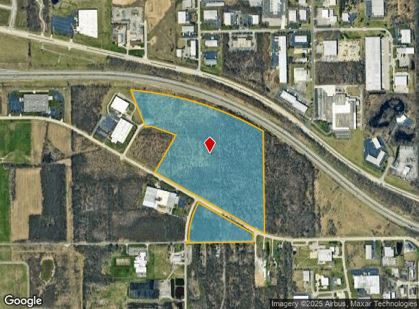  Vl 4041 Ac N Of Toll Rd, South Bend, IN Parcel Map